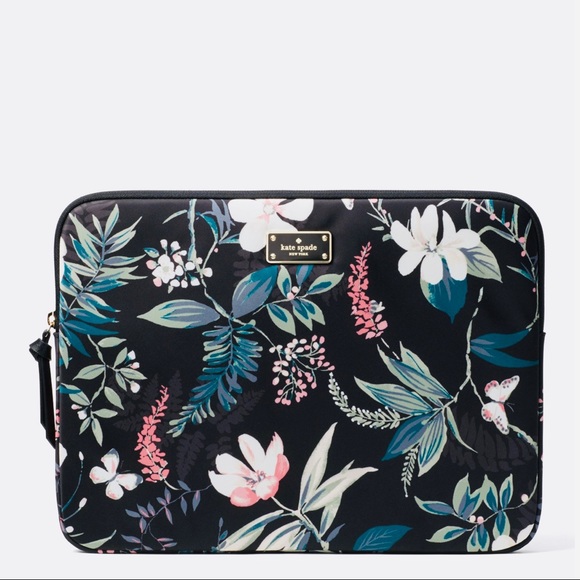 Kate Spade Wilson Botanical Laptop Sleeve (NWT) - Picture 3 of 5